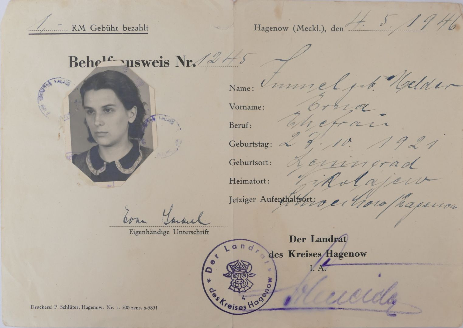 ФСБ Ставрополья рассекретила уголовное дело в отношении переводчицы гестапо из Ленинграда