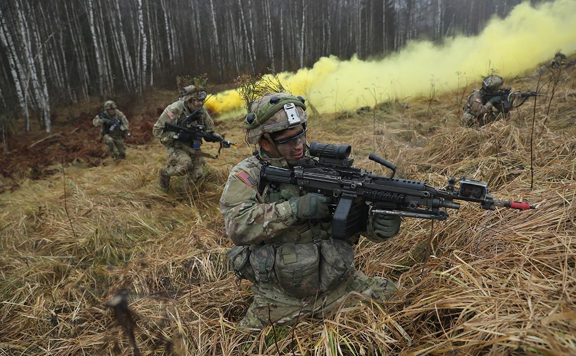 В Литве начались военные учения США Удар меча